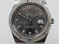 Heren polshorloge, rolex, oyster datejust 116334 - afbeelding 12 van  38