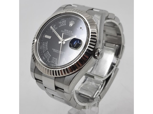 Heren polshorloge, rolex, oyster datejust ii 116334 - afbeelding 20 van  26