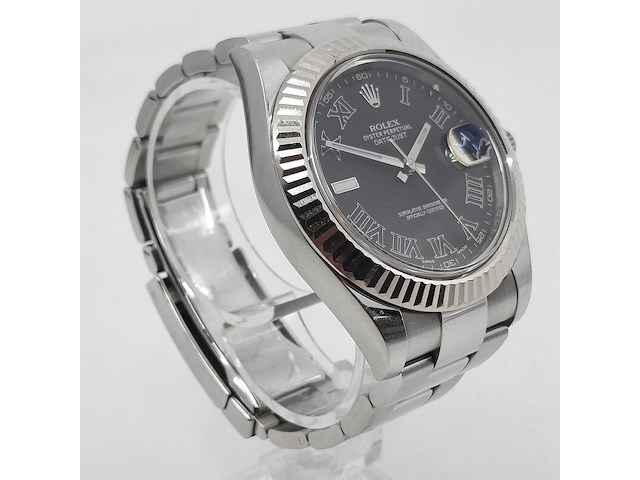 Heren polshorloge, rolex, oyster datejust ii 116334 - afbeelding 26 van  26