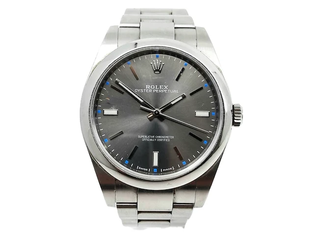 Heren polshorloge, rolex, oyster perpetual 114300 - afbeelding 1 van  25