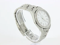 Heren polshorloge rolex, oyster perpetual air-king precision, witte wijzerplaat, bouwjaar 2001 - afbeelding 3 van  9