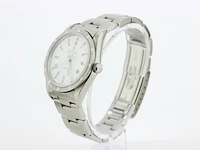 Heren polshorloge rolex, oyster perpetual air-king precision, witte wijzerplaat, bouwjaar 2001 - afbeelding 4 van  9