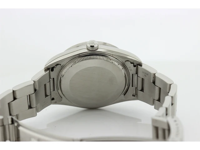Heren polshorloge rolex, oyster perpetual air-king precision, witte wijzerplaat, bouwjaar 2001 - afbeelding 9 van  9