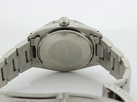 Heren polshorloge rolex, oyster perpetual date, blauwe wijzerplaat, bouwjaar 1970 - afbeelding 6 van  9