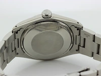 Heren polshorloge rolex, oyster perpetual date, blauwe wijzerplaat, bouwjaar 1971 - afbeelding 6 van  9