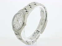 Heren polshorloge rolex, oyster perpetual datejust, witte wijzerplaat, bouwjaar 1982 - afbeelding 3 van  9