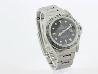 Heren polshorloge rolex, oyster perpetual explorer ii, zwarte wijzerplaat, bouwjaar 1992 - afbeelding 2 van  9