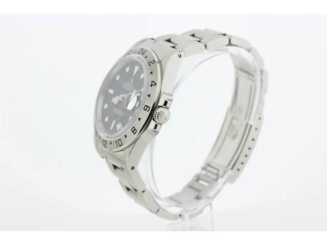 Heren polshorloge rolex, oyster perpetual explorer ii, zwarte wijzerplaat, bouwjaar 1992 - afbeelding 5 van  9