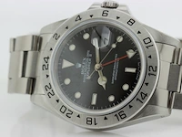 Heren polshorloge rolex, oyster perpetual explorer ii, zwarte wijzerplaat, bouwjaar 1992 - afbeelding 8 van  9