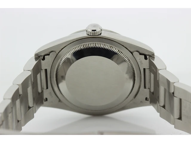 Heren polshorloge rolex, oyster perpetual explorer, zwarte wijzerplaat, bouwjaar 1999 - afbeelding 6 van  9
