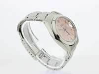 Heren polshorloge rolex, oysterdate precision, roze wijzerplaat, bouwjaar 1978 - afbeelding 3 van  9