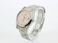 Heren polshorloge rolex, oysterdate precision, roze wijzerplaat, bouwjaar 1978 - afbeelding 4 van  9
