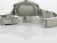Heren polshorloge rolex, oysterdate precision, roze wijzerplaat, bouwjaar 1978 - afbeelding 7 van  9