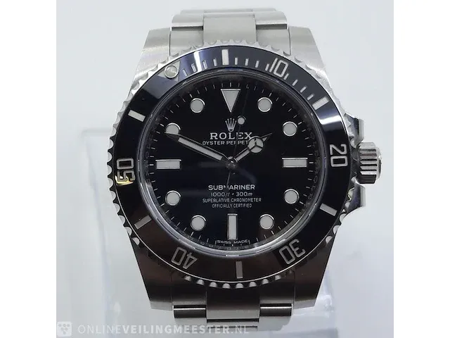 Heren polshorloge rolex, submariner 114060 - afbeelding 12 van  33