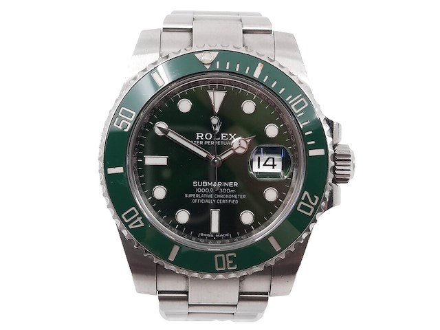 Heren polshorloge, rolex, submariner 116610lv - afbeelding 1 van  26