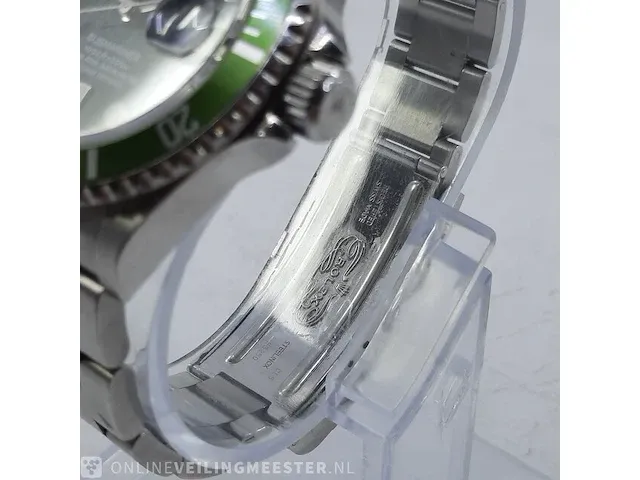 Heren polshorloge rolex, submariner kermit 16610lv flat 4 mk1 - afbeelding 3 van  24