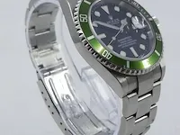 Heren polshorloge rolex, submariner kermit 16610lv flat 4 mk1 - afbeelding 24 van  24