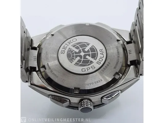 Heren polshorloge seiko, gps solar astron 8x82 - afbeelding 3 van  12