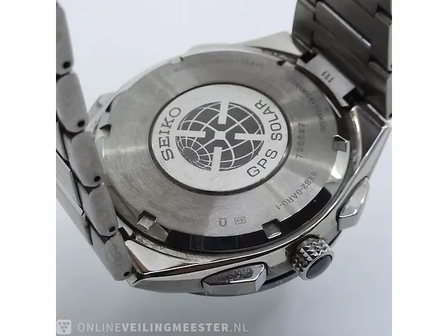 Heren polshorloge seiko, gps solar astron 8x82 - afbeelding 4 van  12