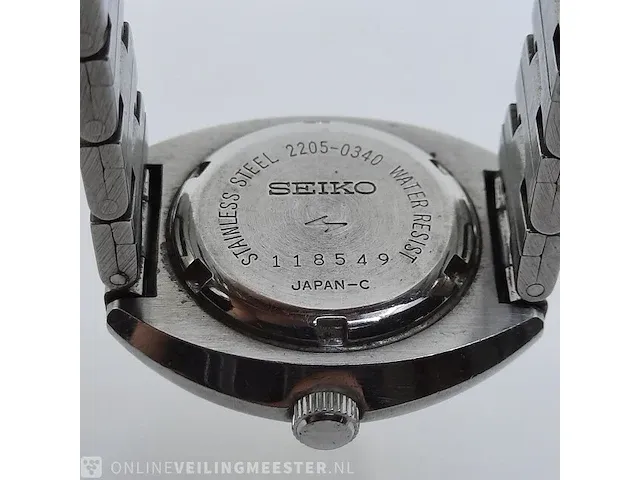 Heren polshorloge seiko, hi beat - afbeelding 2 van  11