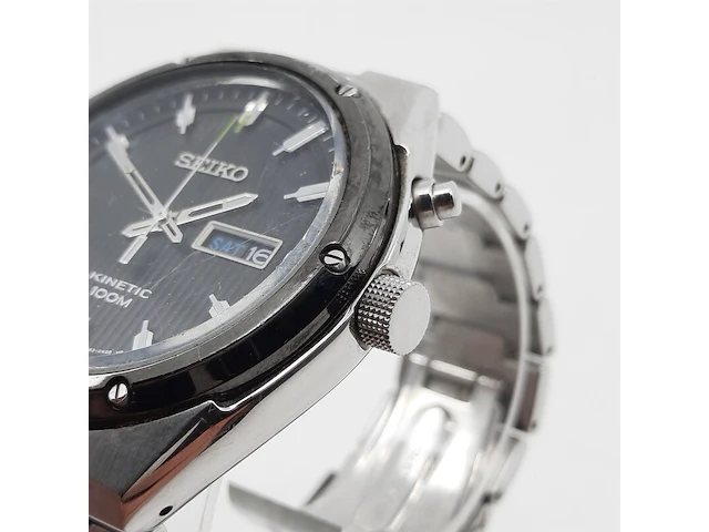 Heren polshorloge seiko, kinetic - afbeelding 2 van  22