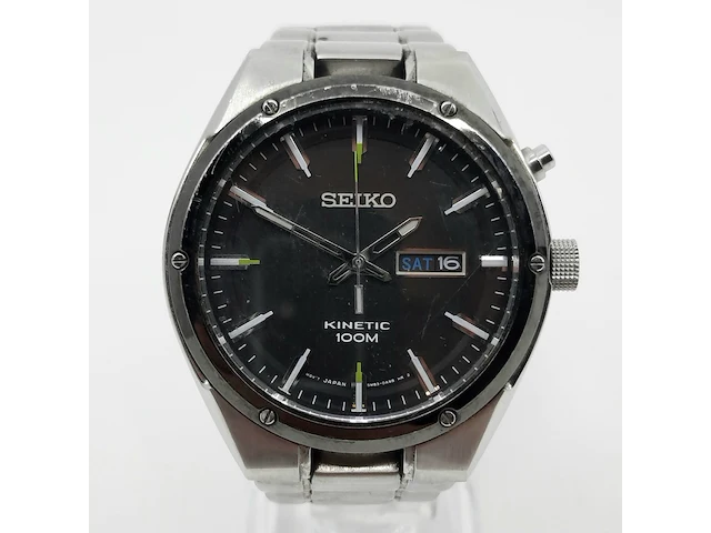Heren polshorloge seiko, kinetic - afbeelding 1 van  22
