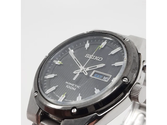 Heren polshorloge seiko, kinetic - afbeelding 22 van  22