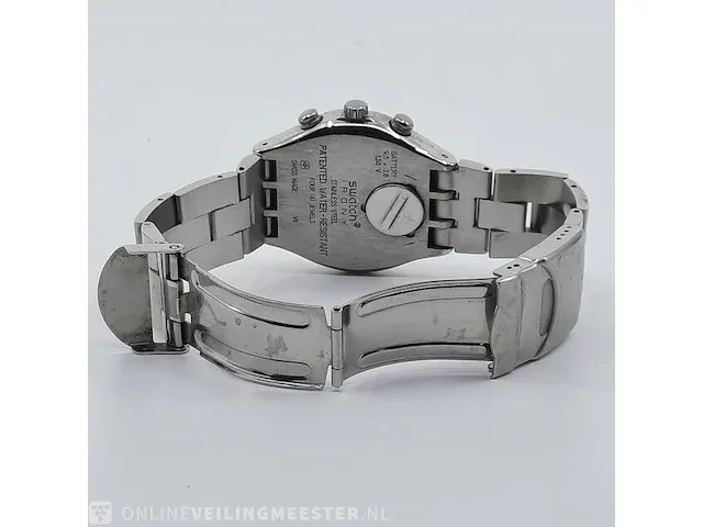 Heren polshorloge swatch, irony - afbeelding 3 van  12