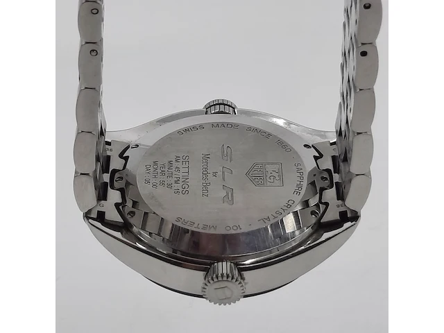 Heren polshorloge, tag heuer, slr calibre s mercedes benz chronograph cag7010 - afbeelding 10 van  27