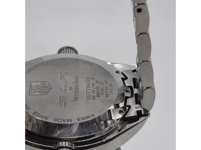 Heren polshorloge, tag heuer, slr calibre s mercedes benz chronograph cag7010 - afbeelding 16 van  27