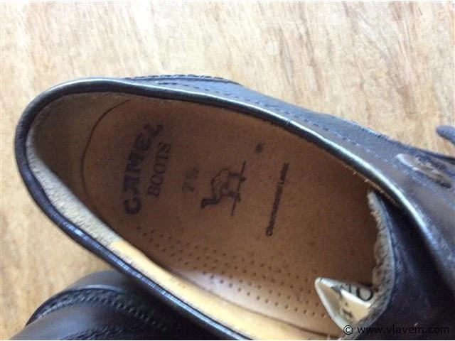 Heren schoenen camel maat 41 - afbeelding 2 van  3