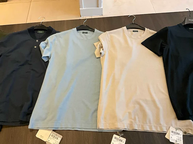 Heren shirt o.a zanone maat: 46 (6x) - afbeelding 3 van  7