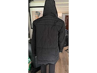 Heren winter jas zwart maat 6 xl - afbeelding 4 van  6