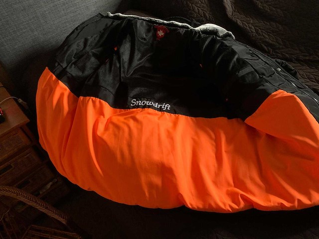 Heren winter jas zwart maat 6 xl - afbeelding 6 van  6