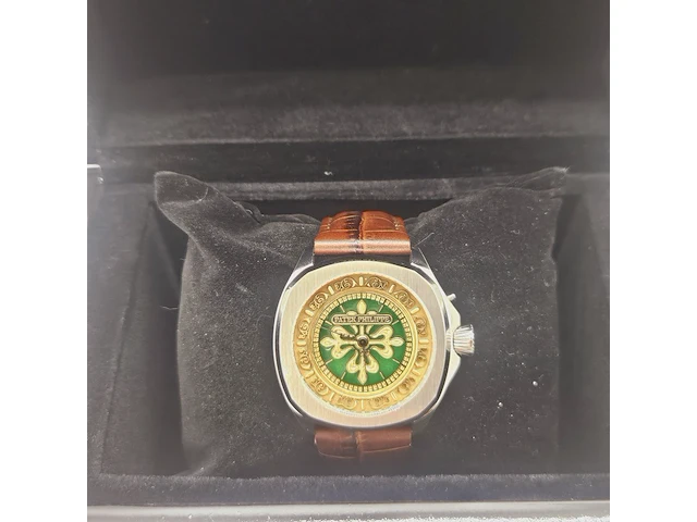 Herenhorloge - antiek patek phillipe uurwerk - horologisch kunstwerk - afbeelding 3 van  9