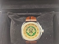 Herenhorloge - antiek patek phillipe uurwerk - horologisch kunstwerk - afbeelding 3 van  9