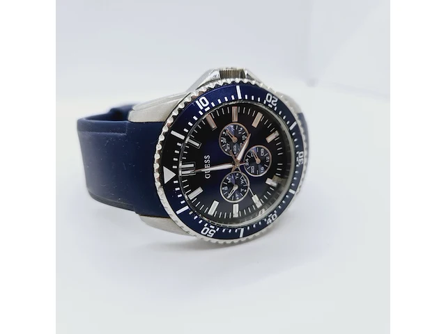 Herenhorloge - guess focus - quartz sporthorloge - afbeelding 5 van  7