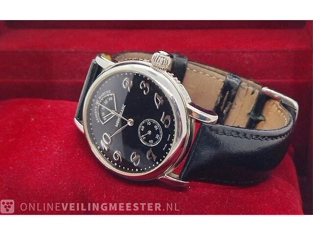 Herenhorloge - montblanc meisterstück reserve de marche - afbeelding 1 van  5