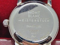 Herenhorloge - montblanc meisterstück reserve de marche - afbeelding 5 van  5