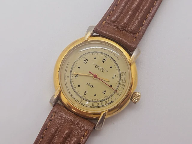 Herenhorloge chronometer medical 1940 - afbeelding 1 van  9