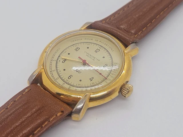 Herenhorloge chronometer medical 1940 - afbeelding 3 van  9