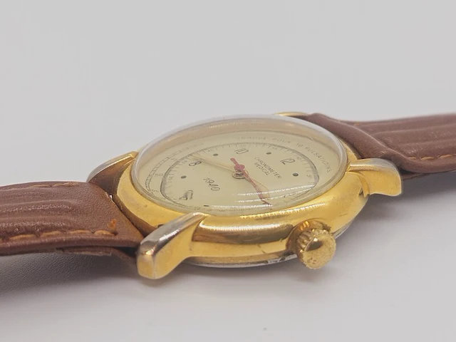 Herenhorloge chronometer medical 1940 - afbeelding 8 van  9