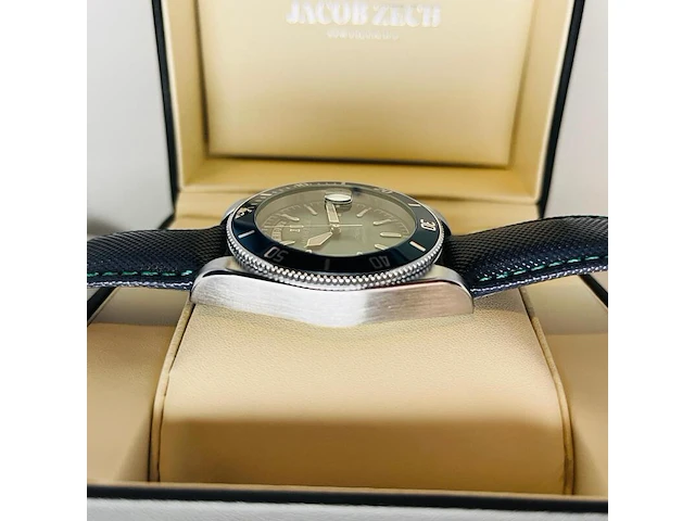 Herenhorloge jacob zech athena - seiko uurwerk - afbeelding 3 van  13
