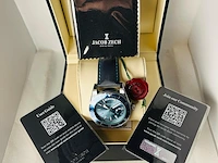 Herenhorloge jacob zech athena - seiko uurwerk - afbeelding 6 van  13