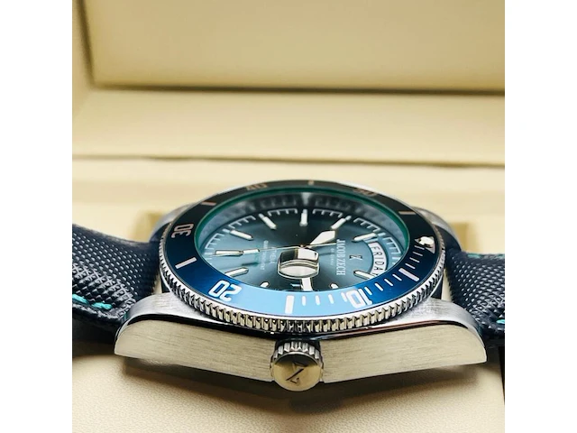 Herenhorloge jacob zech athena - seiko uurwerk - afbeelding 13 van  13