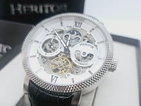 Heritor aries skeleton moonphase automatisch herenhorloge - afbeelding 4 van  8