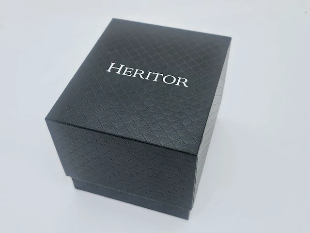 Heritor legacy automatisch herenhorloge inclusief doos - afbeelding 2 van  10