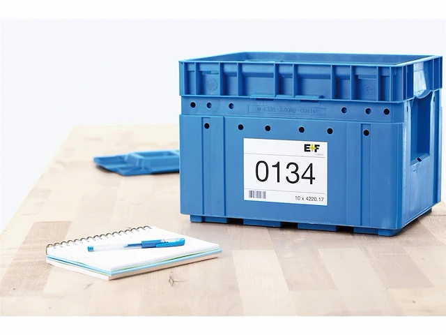 Herma 5063 verzendetiketten 800 vel 105 x 148 mm 4 per a4 vel 3200 stuks zelfklevende bedrukbare matte blanco papieren adresetiketten stickers wit - afbeelding 3 van  4