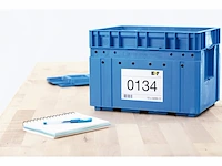 Herma 5063 verzendetiketten 800 vel 105 x 148 mm 4 per a4 vel 3200 stuks zelfklevende bedrukbare matte blanco papieren adresetiketten stickers wit - afbeelding 3 van  4