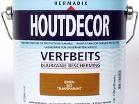 Hermadix houtdecor verfbeits transparant - 2,5 liter - 653 eiken - afbeelding 1 van  1